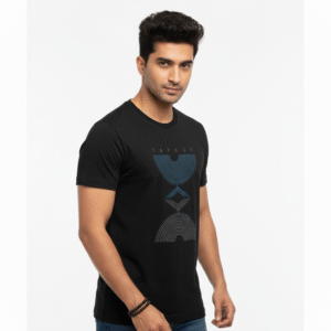 tapazu signature echoes of tribe premium cotton t shirt | comfort fit